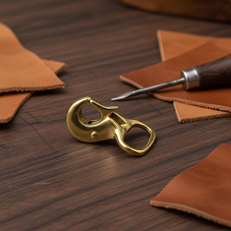 Hook Eye Fastener - Moschettone a grilletto in ottone massiccio