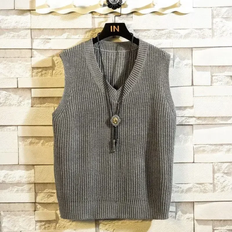 Sewing Vest - Abbigliamento da uomo Scollo a V