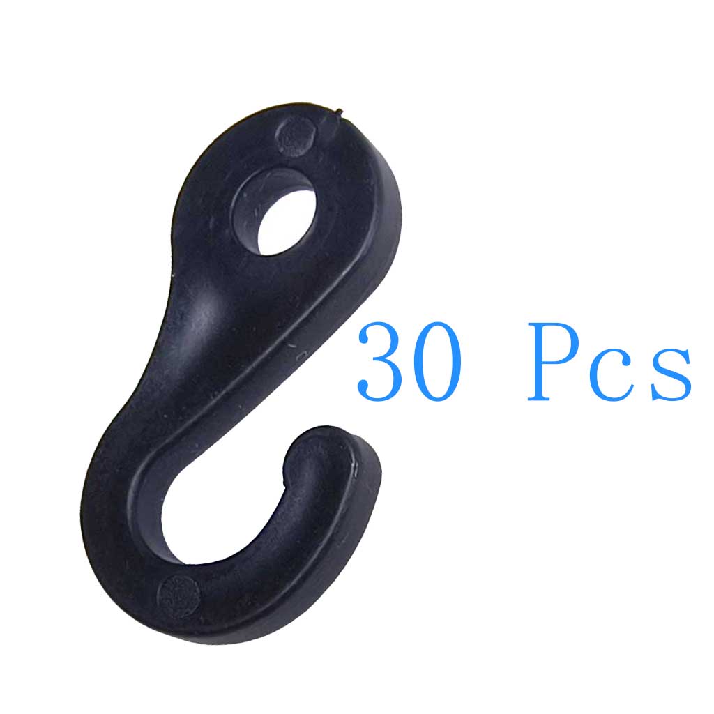 Hook Eye Fastener - 30/50/100 pezzi clip con moschettone in