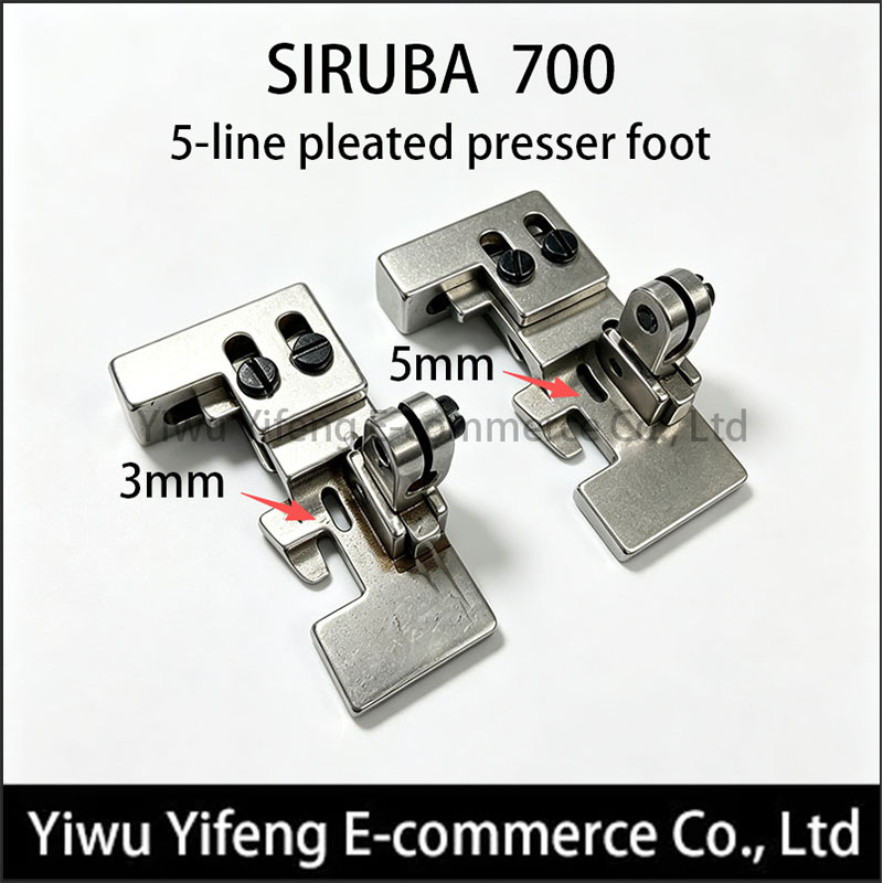 Sewing Gathering - SIRUBA 757 700 Piedino per arricciare