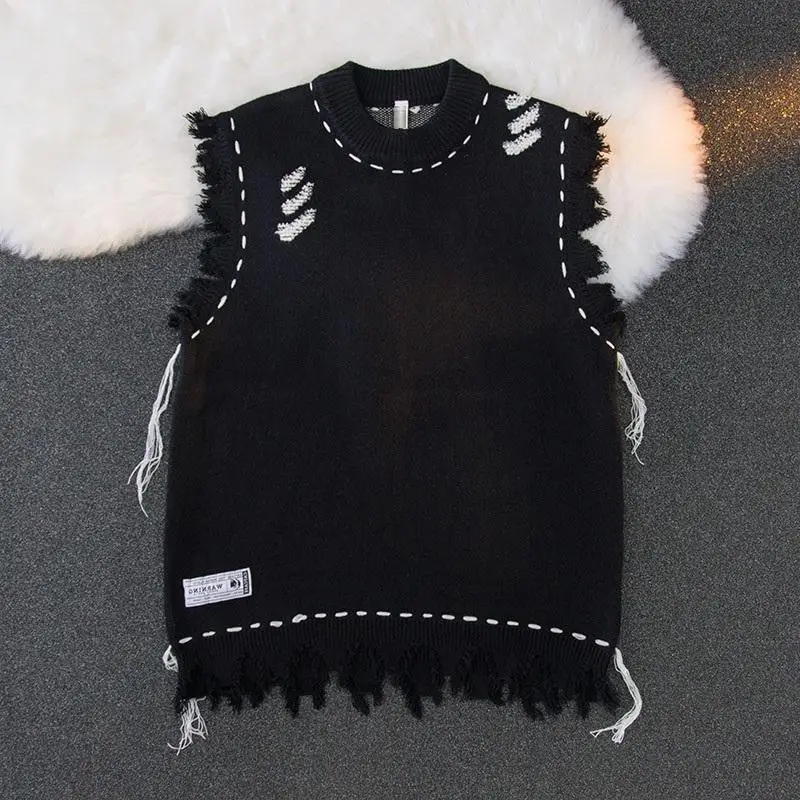 Sewing Vest - Maglioni lavorati a maglia per uomo