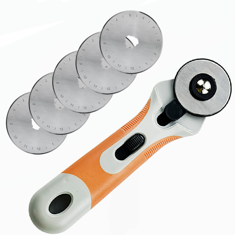 Rotary Cutter Fabric - Taglierina Rotante da 45mm, Coltello a