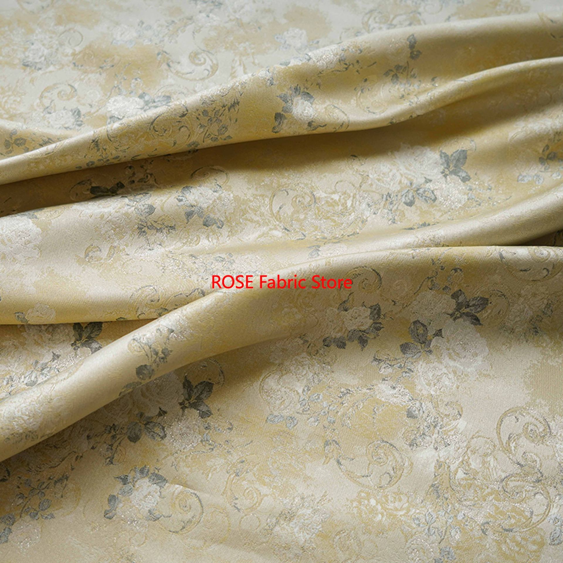 Sewing Vest - Tessuto jacquard rosa di seta brillante