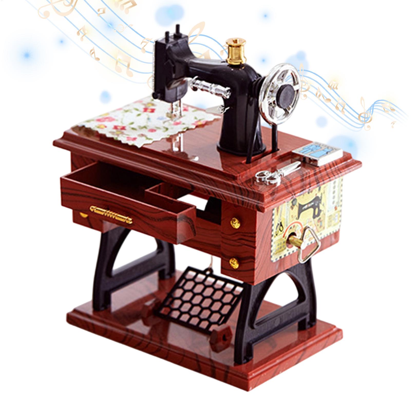 Sewing Gathering - Carillon a Forma di Macchina da