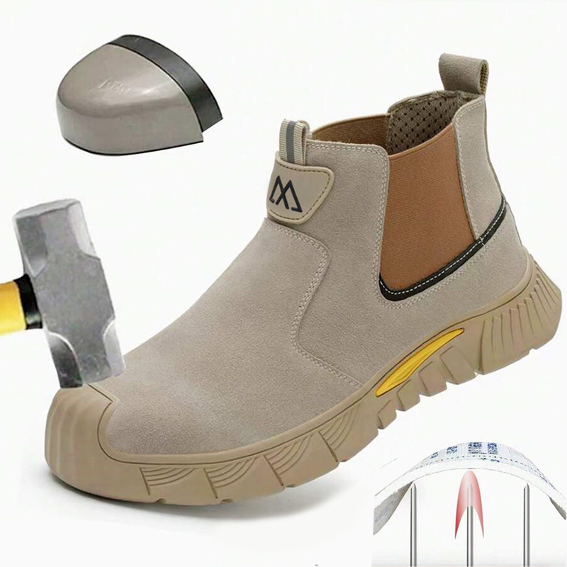 Sewing Industry - Scarpe Antinfortunistiche Leggere da Uomo, Robuste
