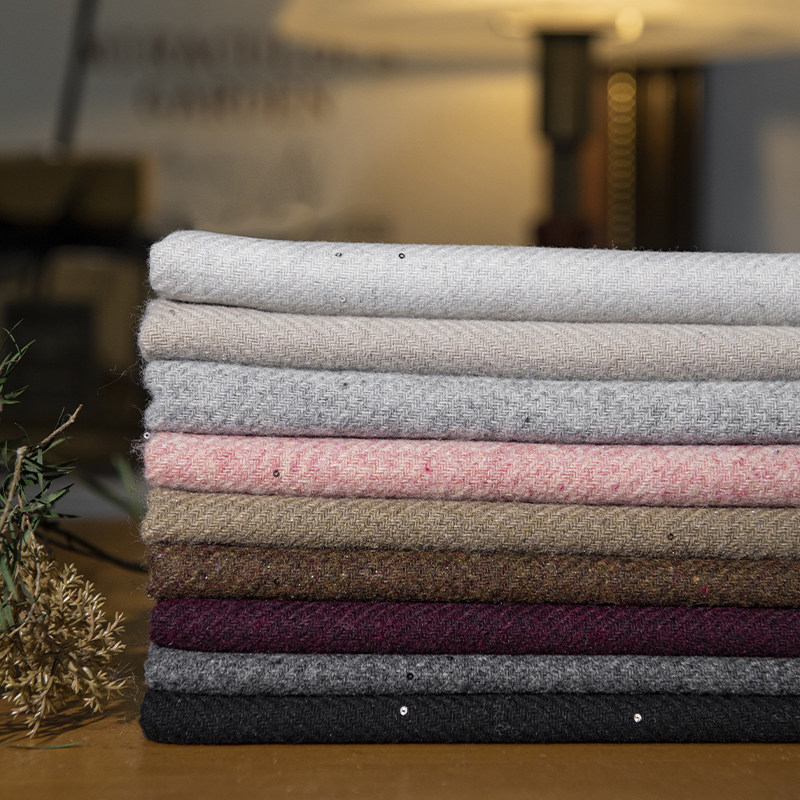 Tessuto in tweed misto lana co - Sewing Tweed recensione e prezzo