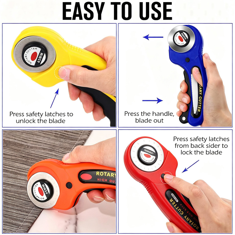 Taglierina Rotante per Tessuti - Rotary Cutter Fabric recensione e prezzo