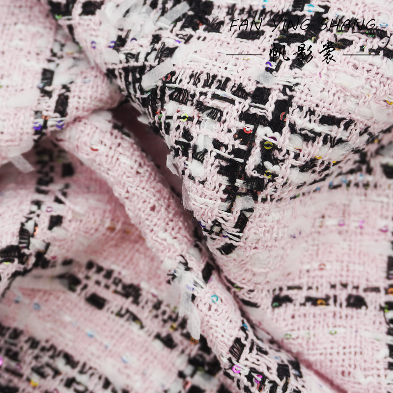 Tessuto Tweed Rosa Classico a  - Sewing Tweed recensione e prezzo