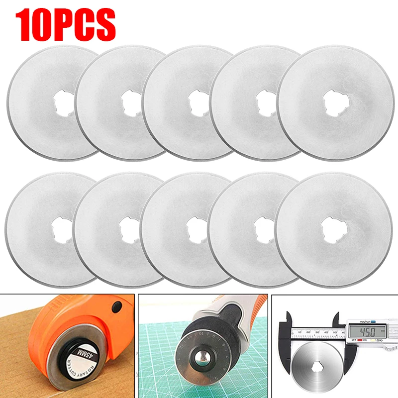 10 pz Rotary Cutter Lame Tagli - Rotary Cutter Fabric recensione e prezzo