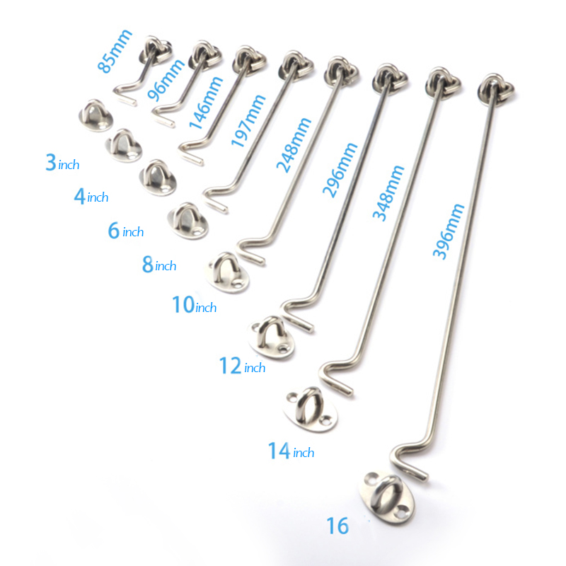 2 Pezzi Gancio per Finestra St - Hook Eye Fastener recensione e prezzo