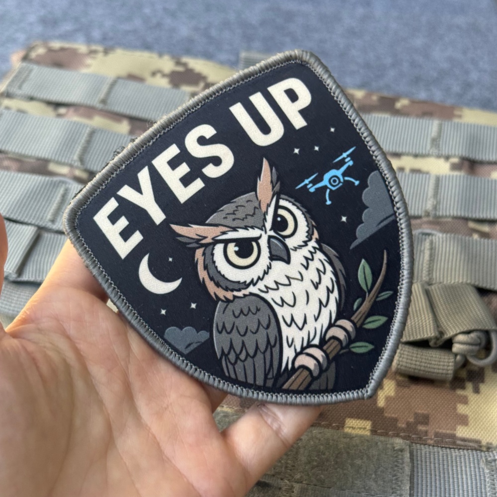 Patch Tattico Stampato con Guf - Hook Eye Fastener recensione e prezzo