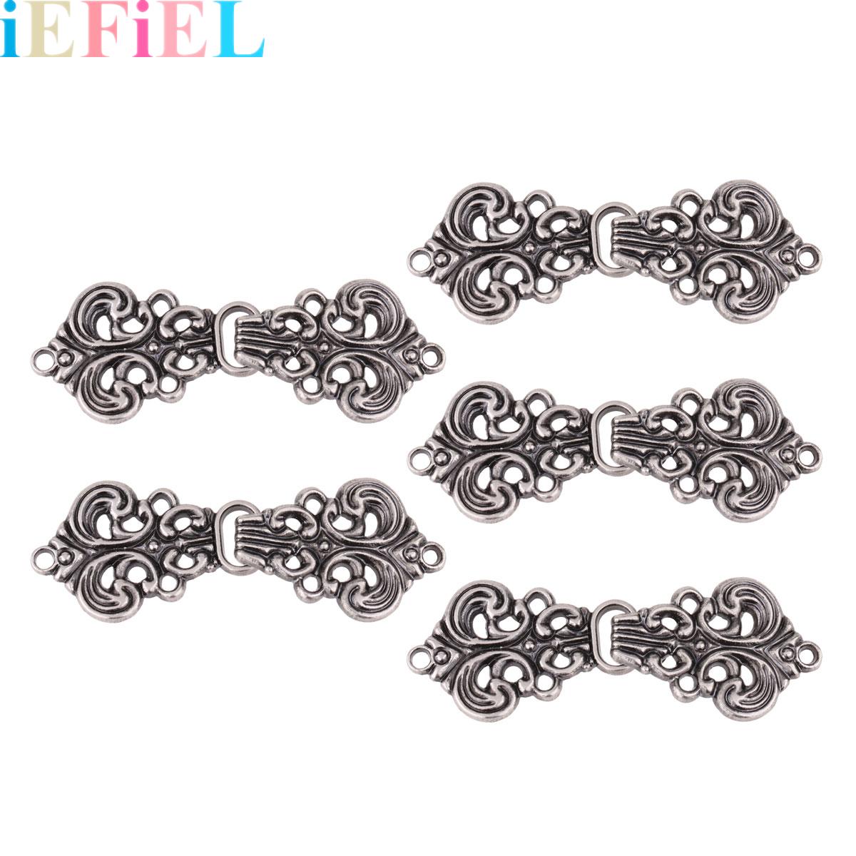 5 paia di bottoni decorativi c - Hook Eye Fastener recensione e prezzo