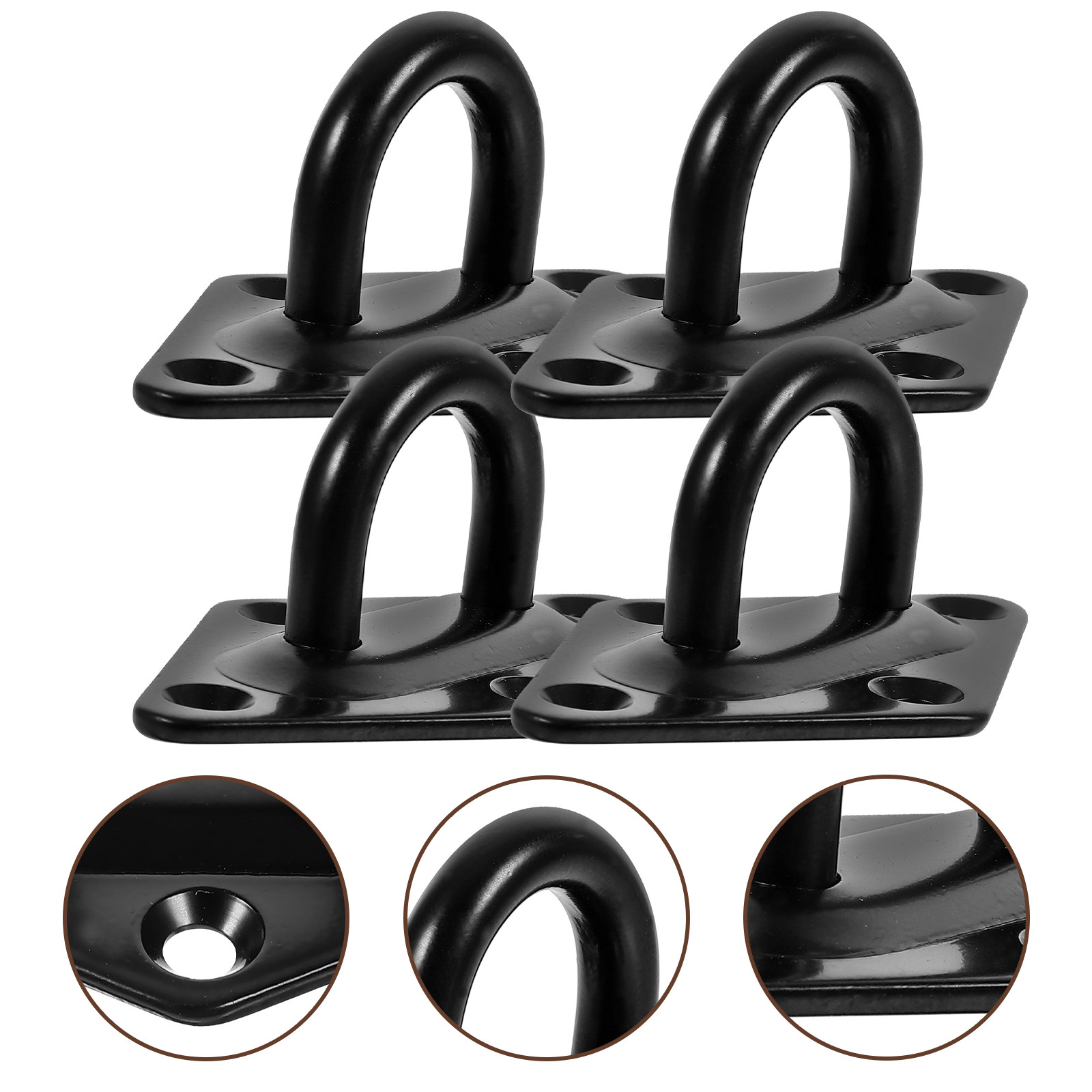 Set di 4 Piastre a Occhio in A - Hook Eye Fastener recensione e prezzo