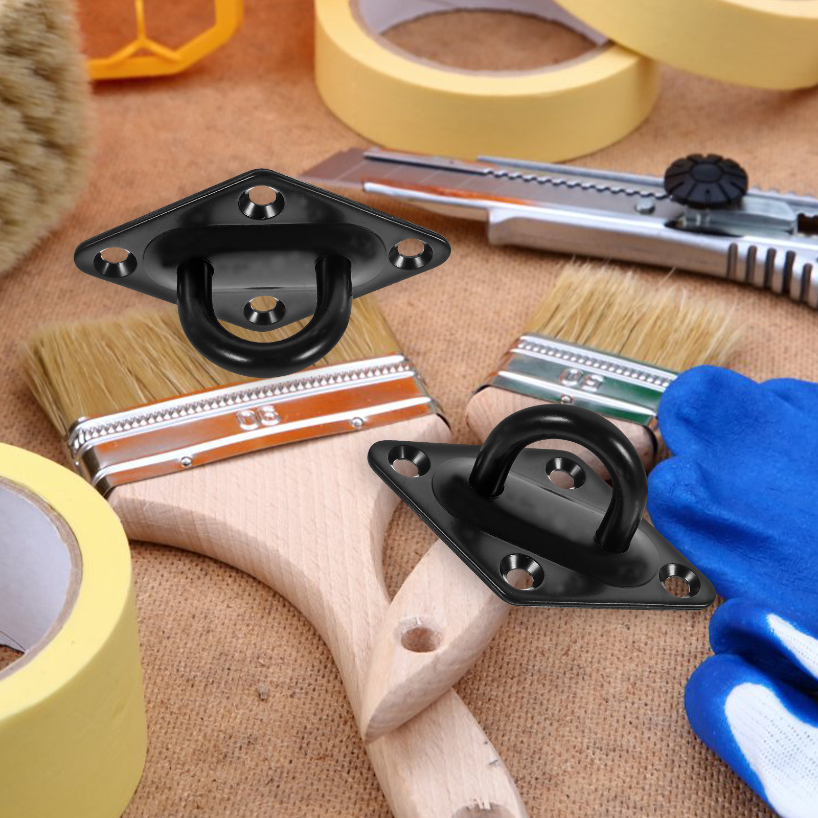 Set di 4 Piastre a Occhio in A - Hook Eye Fastener recensione e prezzo