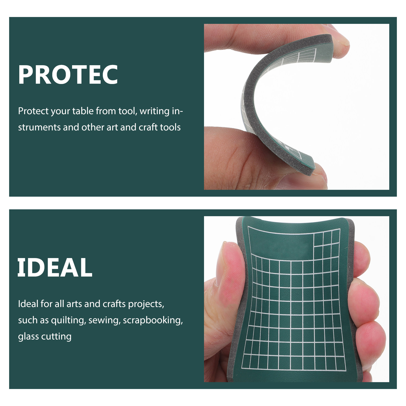 Mini Tappetino da Taglio 6x6cm - Cutting Mat Self Heal recensione e prezzo