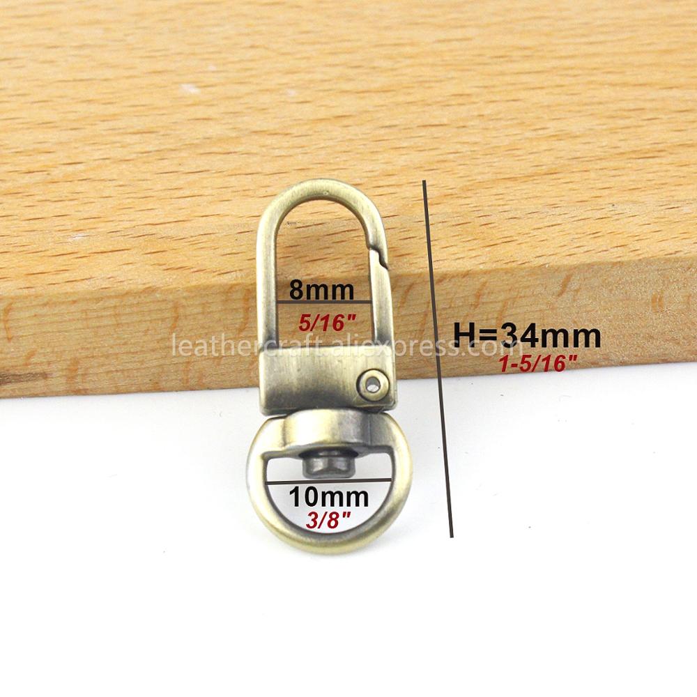 1 pezzo Moschettone in metallo - Hook Eye Fastener recensione e prezzo
