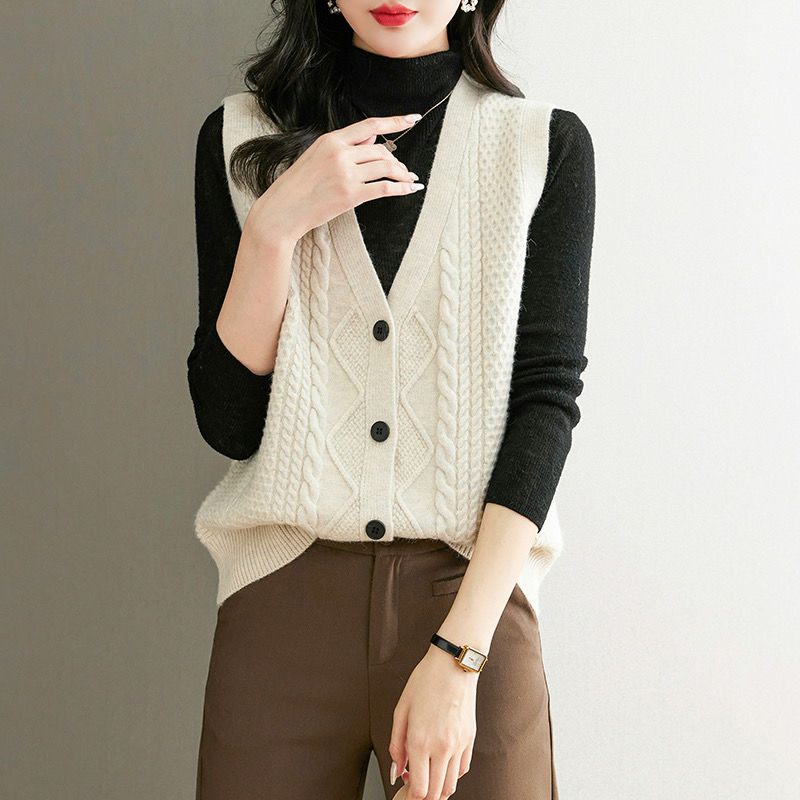 Maglione lavorato a maglia nuo - Sewing Vest recensione e prezzo