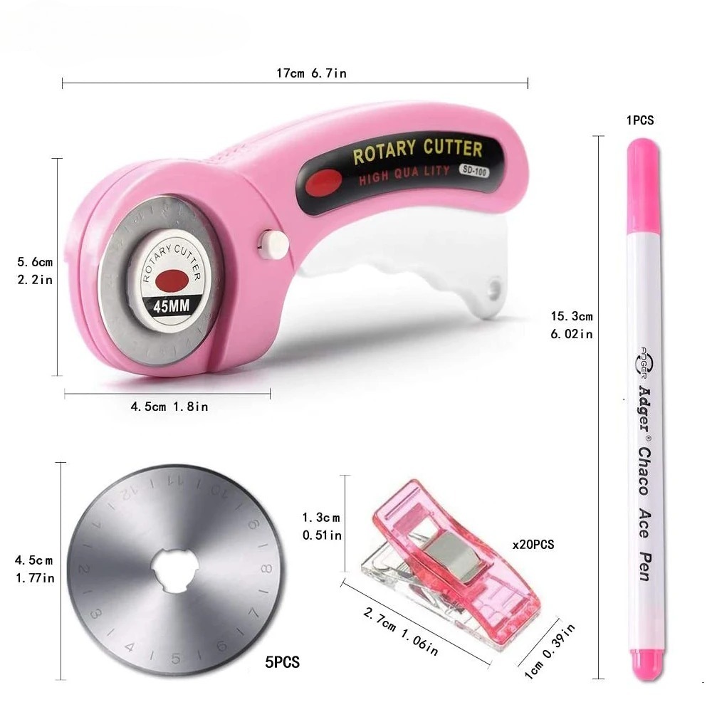 Taglierina Rotante da 5mm con  - Rotary Cutter Fabric recensione e prezzo