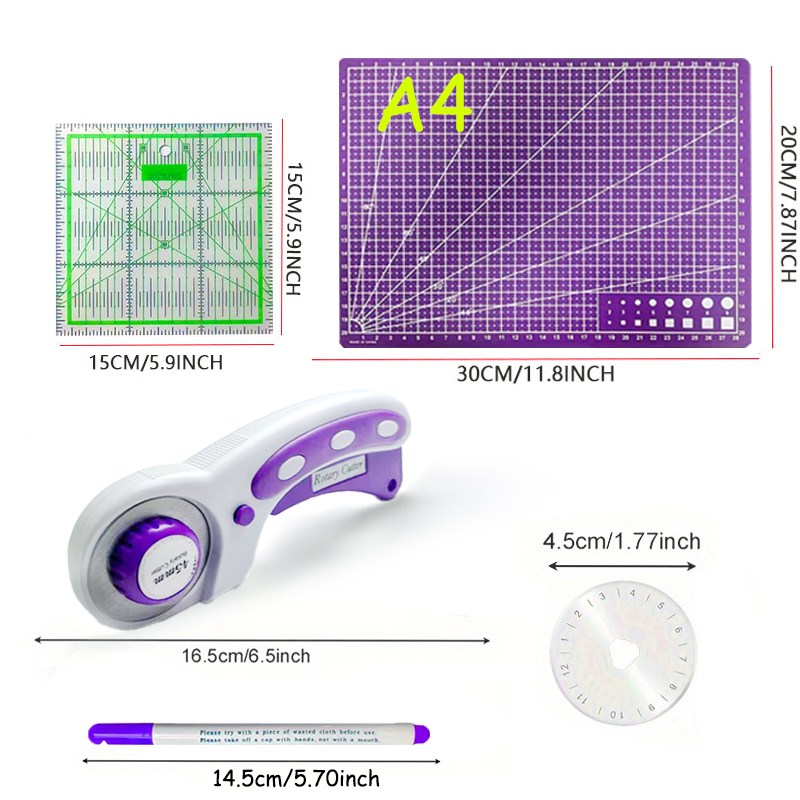 Taglierina rotante da 45 mm co - Rotary Cutter Fabric recensione e prezzo