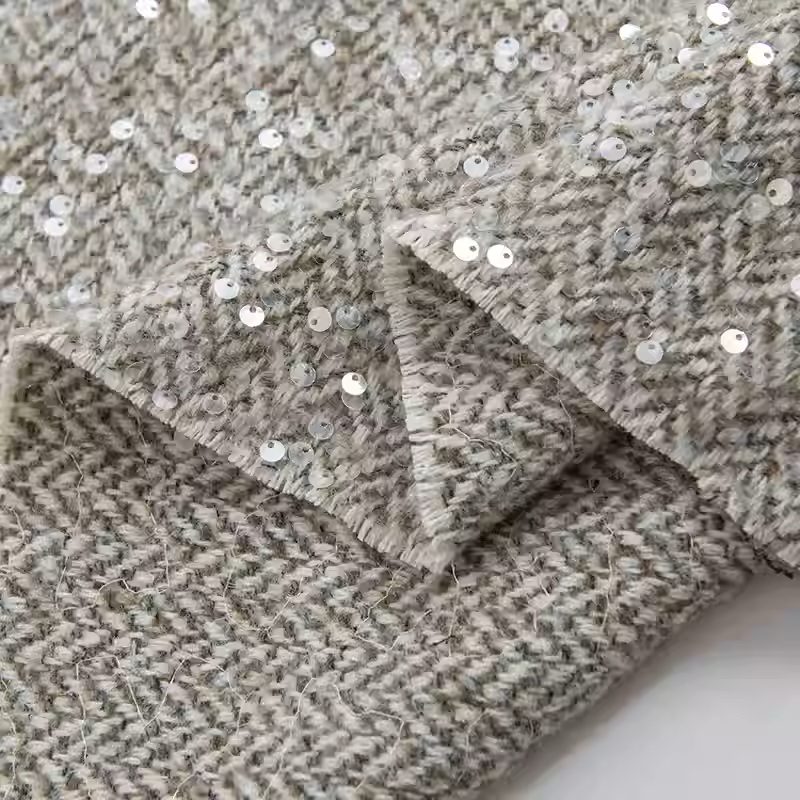 Tessuto di tweed di lana intre - Sewing Tweed recensione e prezzo