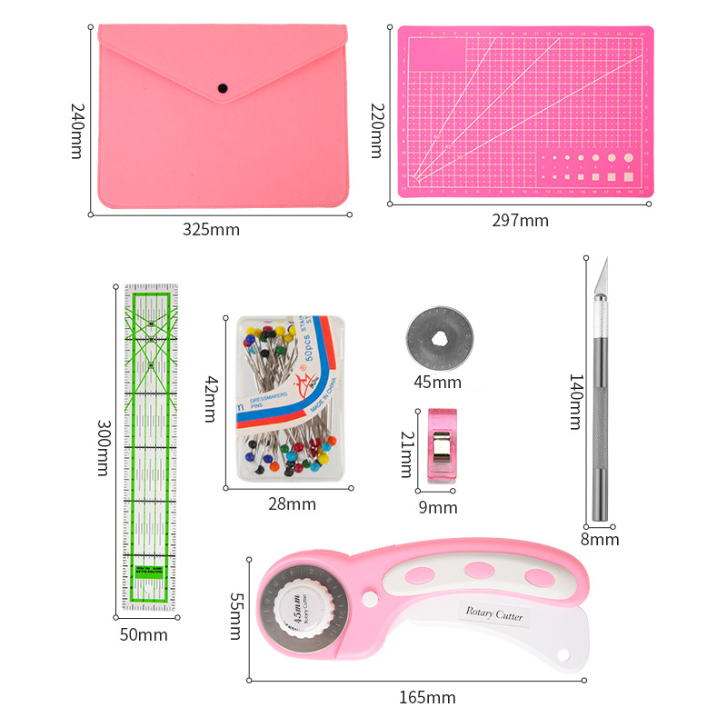 Set di frese rotanti rosa - Ki - Rotary Cutter Fabric recensione e prezzo